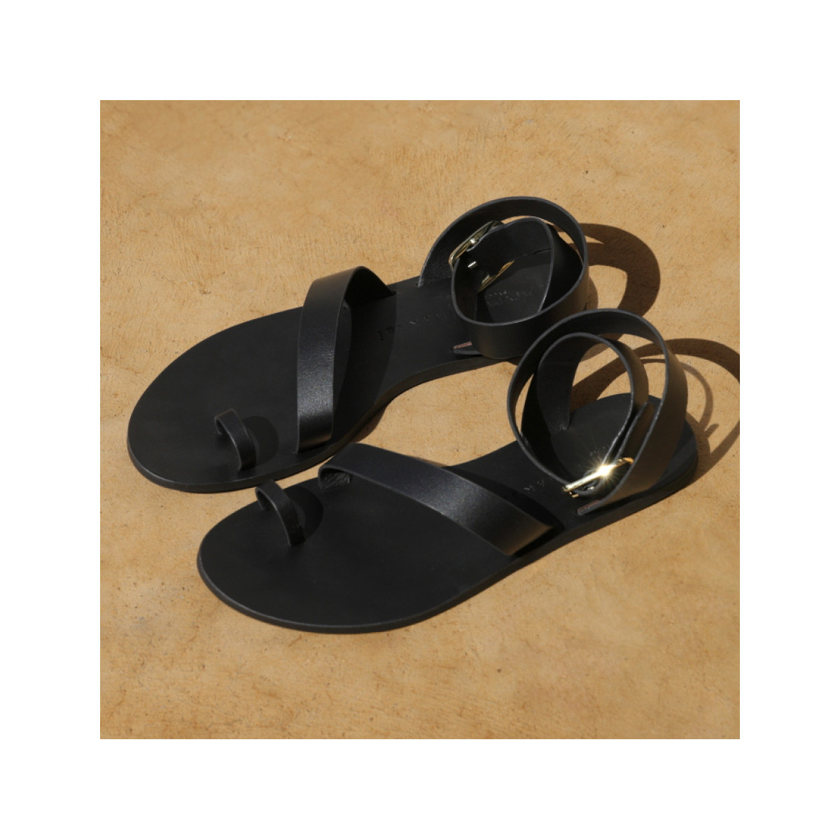CHUNKY GLADIATOR LEATHER SANDALS