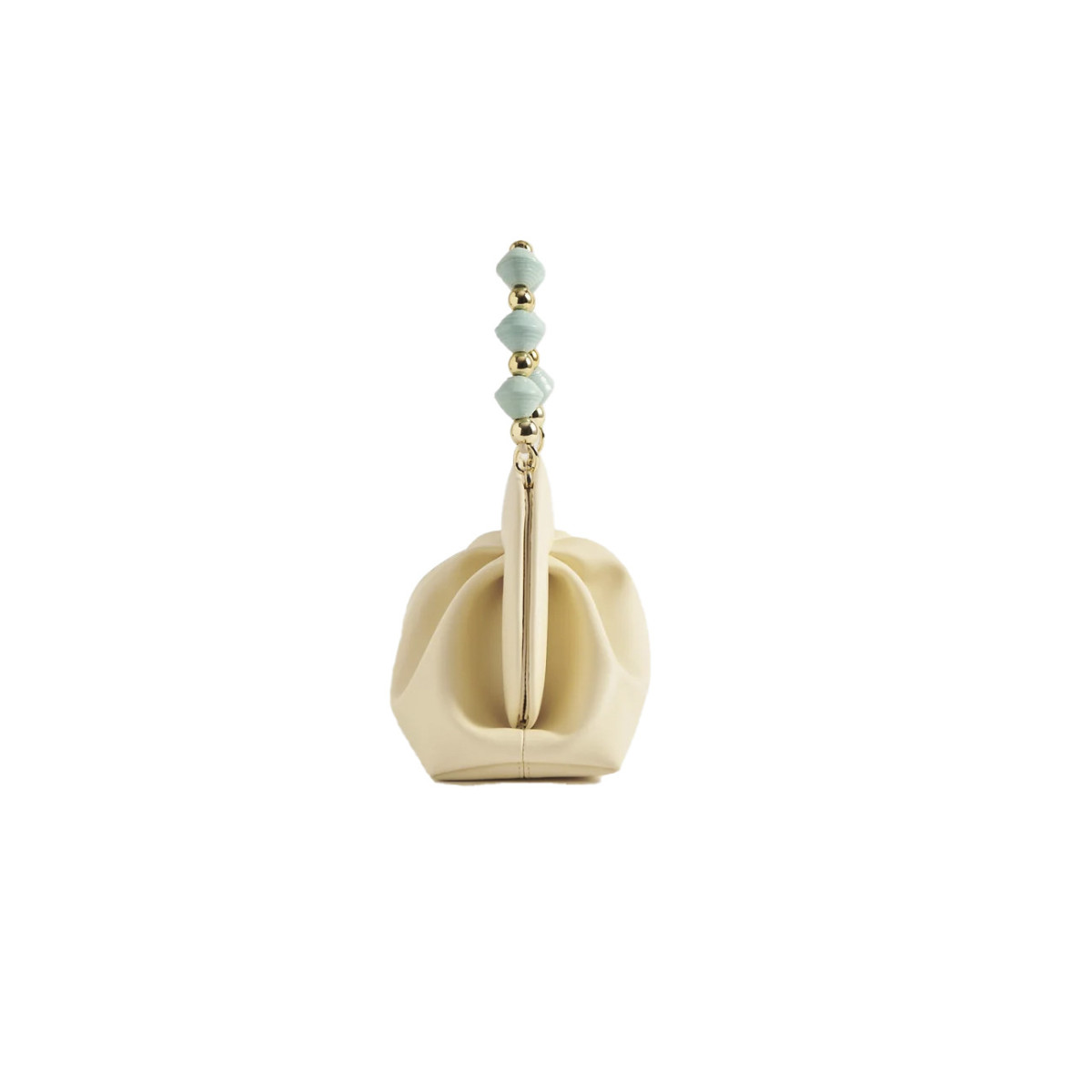 BORSA THE MOIRè TAI PAPER BEADS BUTTER