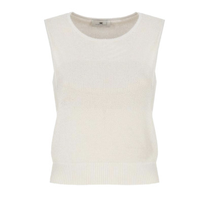 TOP IN MAGLIA LUREX CON FASCIA