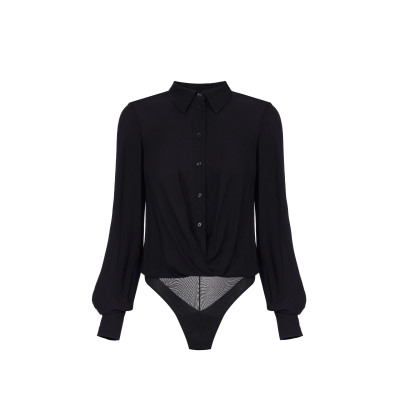 CAMICIA BODY IN GEORGETTE