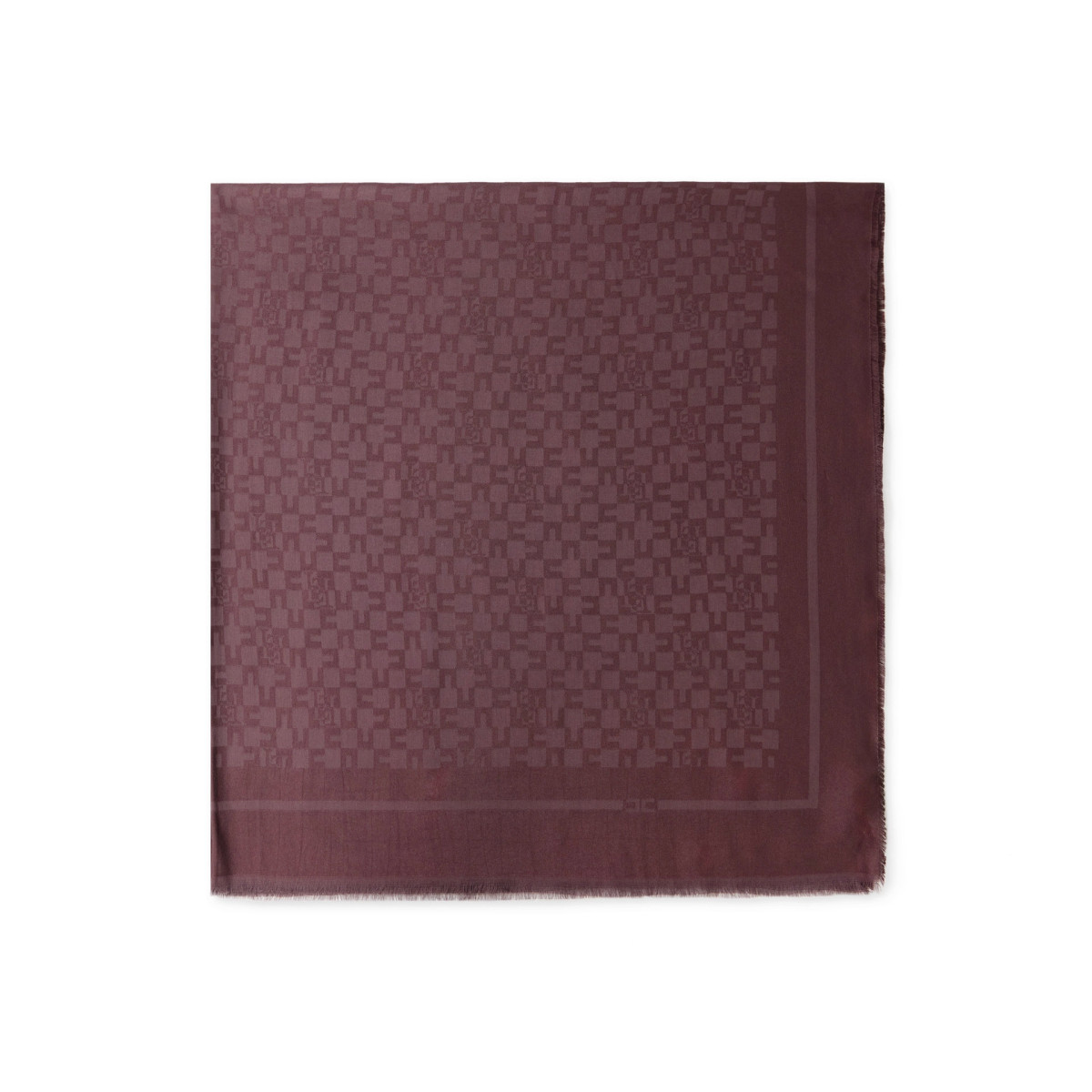 SCIARPA CON PATTERN LOGO