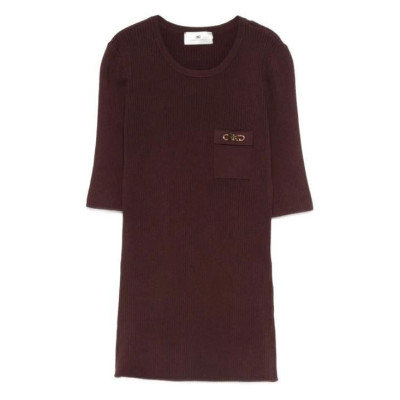 MAGLIA A COSTINE CON TASCHINO