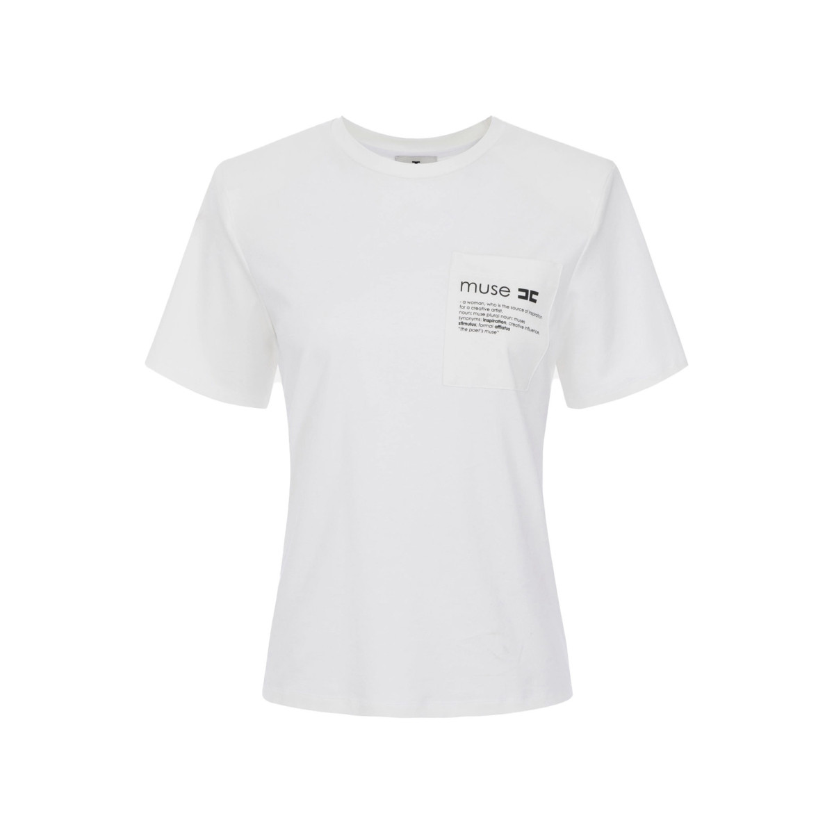 T-SHIRT IN COTONE CON TASCHINO
