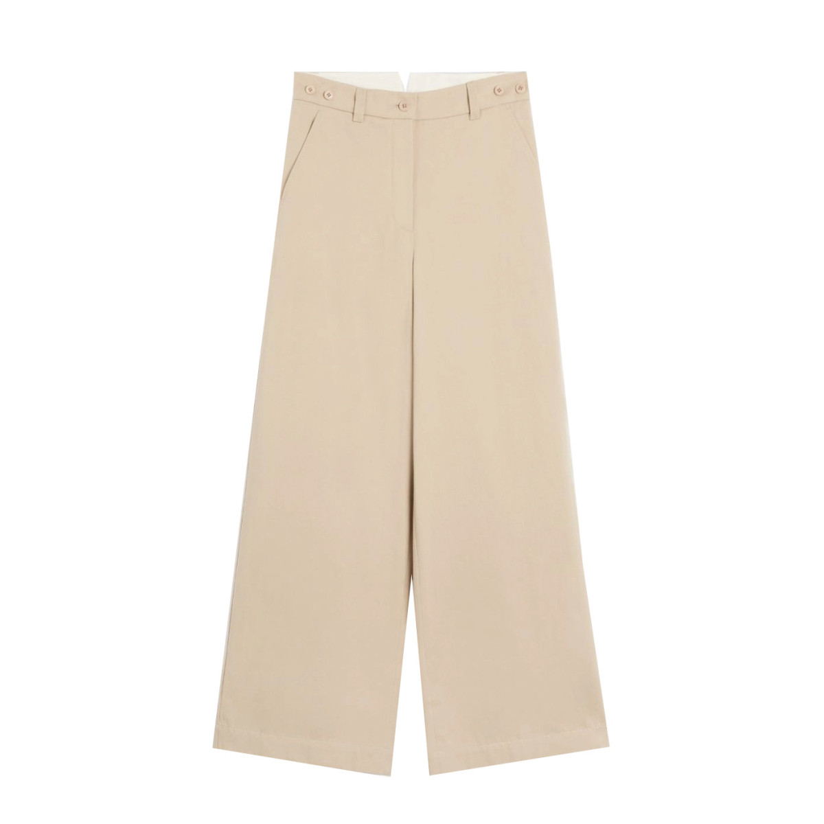 PANTALONE IN GARBADINA DI COTONE
