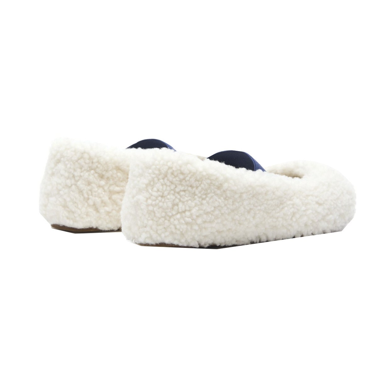 MOON BOOT BALLERINA BIANCA IN SHEARLING