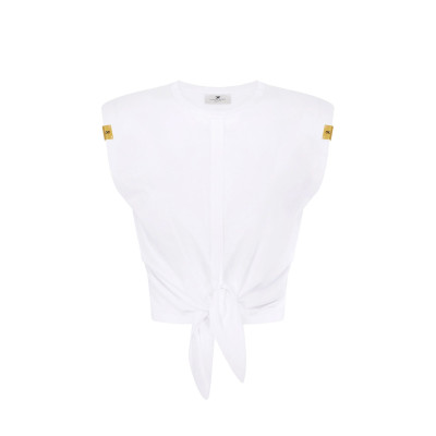 T-SHIRT IN JERSEY CON NODO