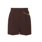 SHORTS IN GARBARDINA CON CATENA GIOIELLO