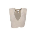TOP IN MAGLIA CON DETTAGLIO GIOIELLO