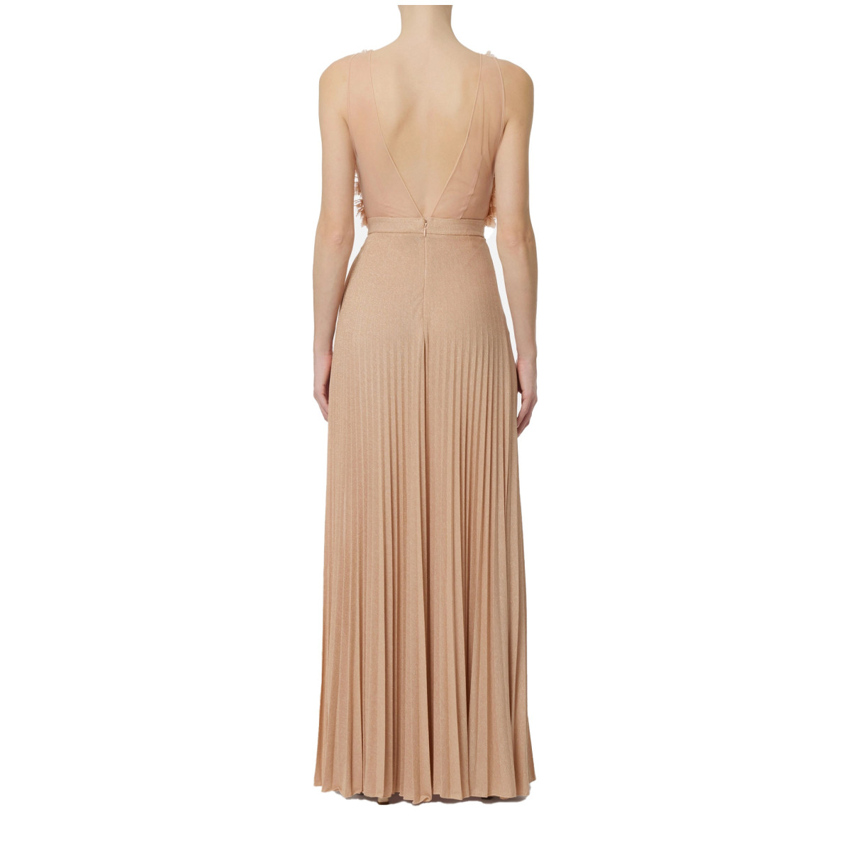 ABITO RED CARPET IN TULLE E JERSEY LUREX
