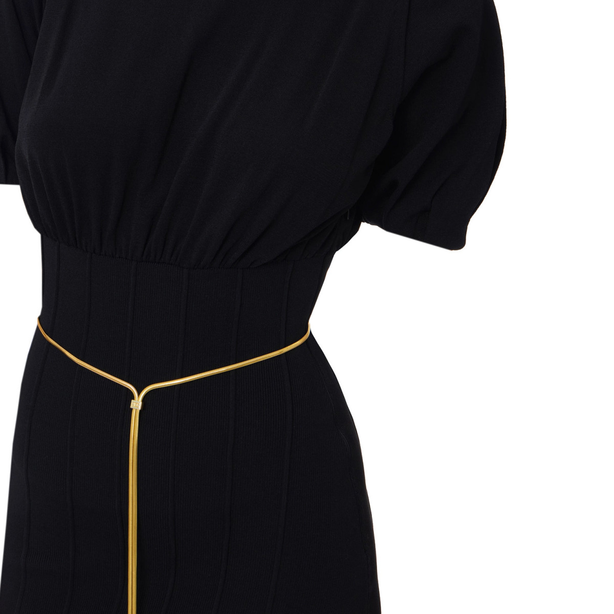 MINI ABITO IN MAGLIA CON CINTURA