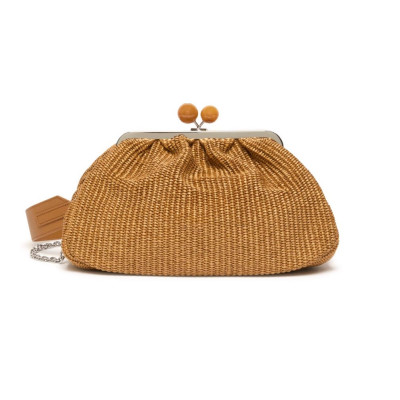 PASTICCINO BAG MEDIUM EFFETTO RAFIA
