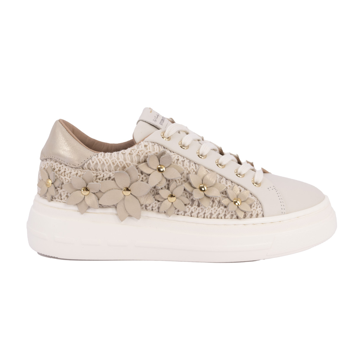 SNEAKERS CON APPRICAZIONI FLOREALI STOKTON