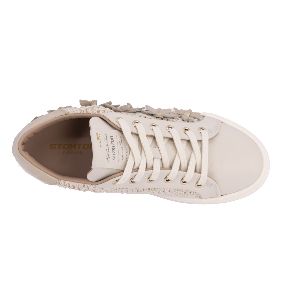 SNEAKERS CON APPRICAZIONI FLOREALI STOKTON