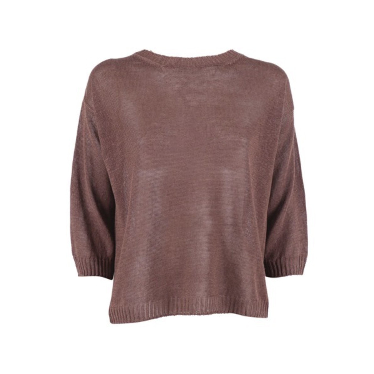MAGLIA OVER IN FILATO DI LINO