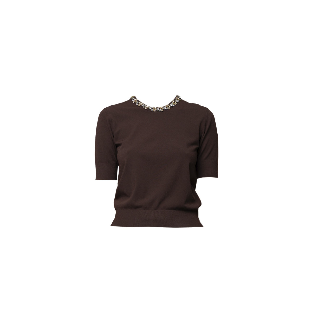 MAGLIA CON COLLANA