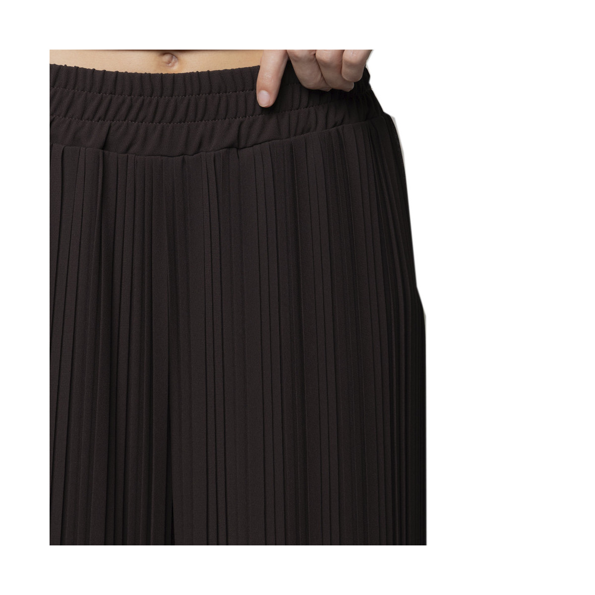 PANTALONI EFFETTO PLISSETTATO
