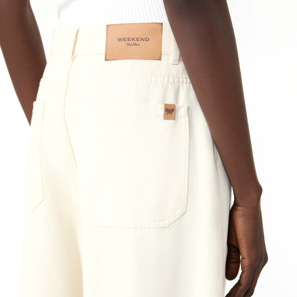 PANTALONE IN BULL DI COTONE